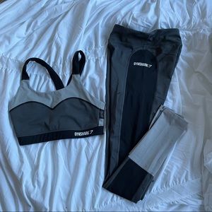 Gymshark NWOT color block set
